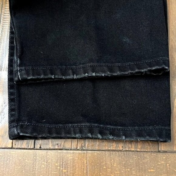 Vintage Harley Davidson Black Jeans Traditional Fit Y2K Biker Men's 34/30 - Picture 7 of 8
